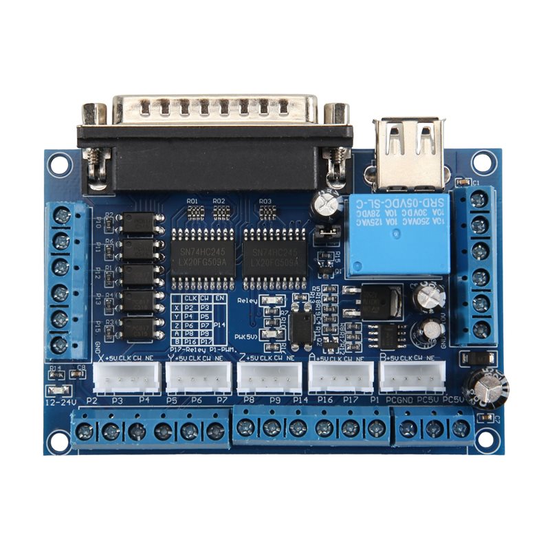 Stepper Driver Cnc - Placa Controladora AT05 para Máquina de