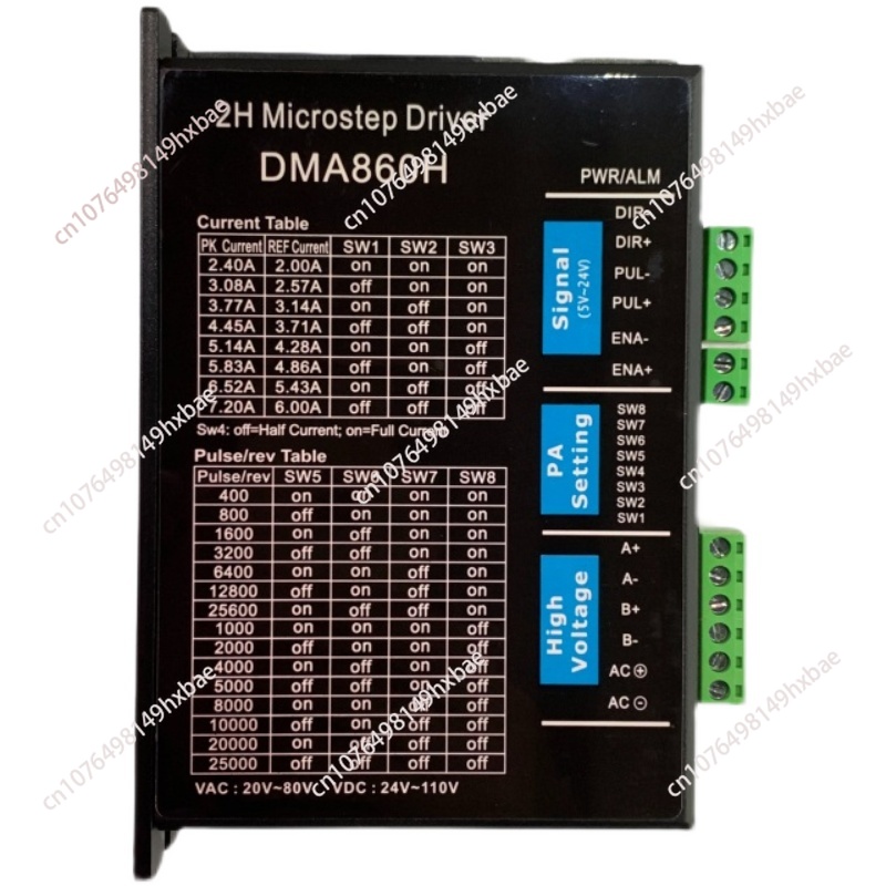 Dm860h driver digital motor de - Stepper Driver Cnc avaliação e preço